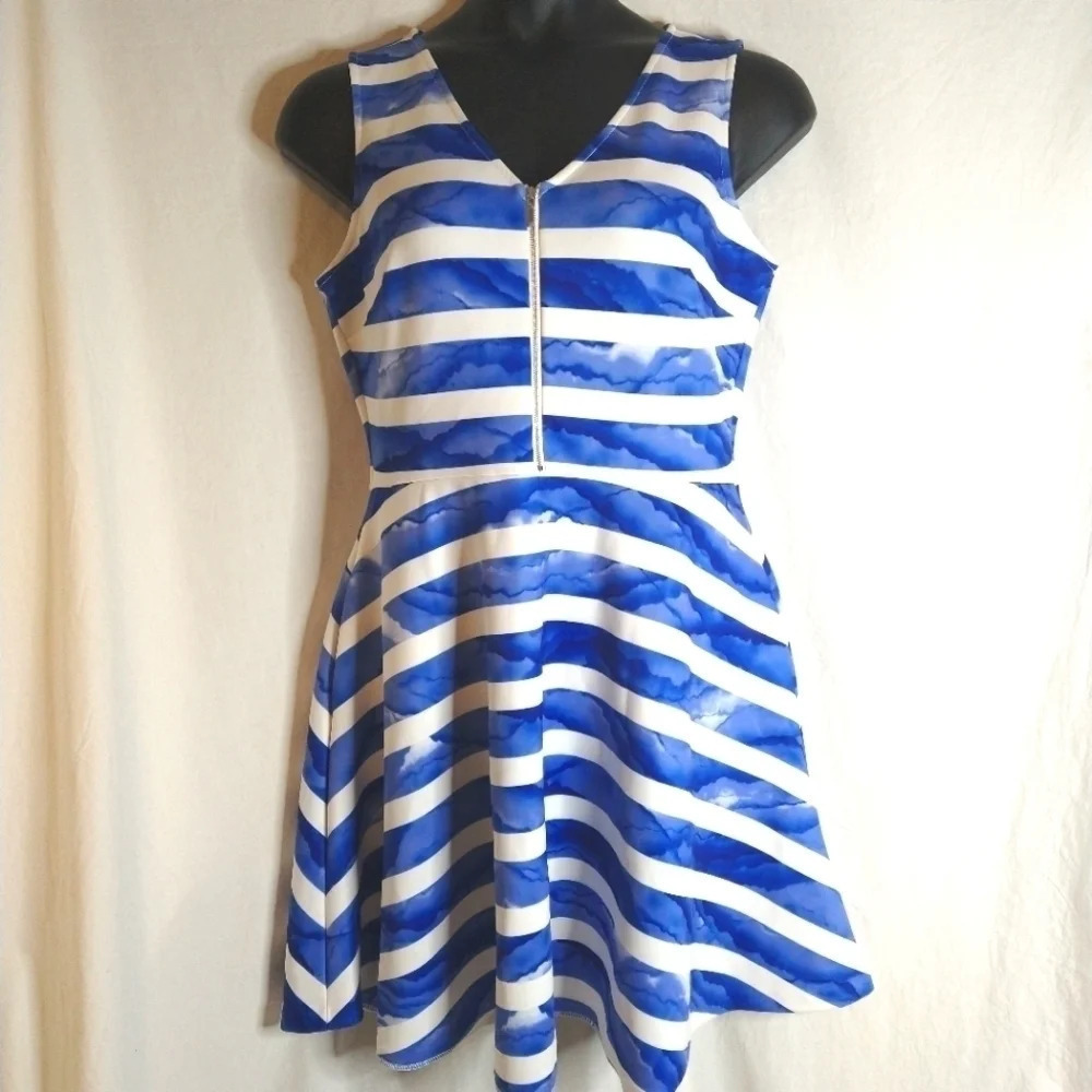 Super Stretchy Fit and Flare Dress EUC ❤️ - Picture 2 of 13
